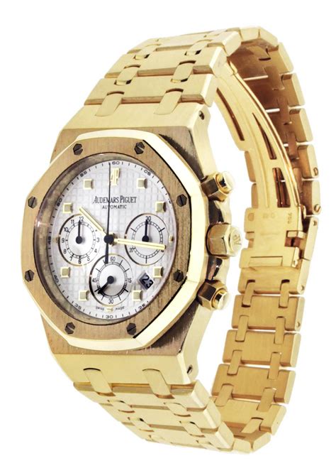 gold audemars piguet royal oak offshore|ap royal oak offshore price.